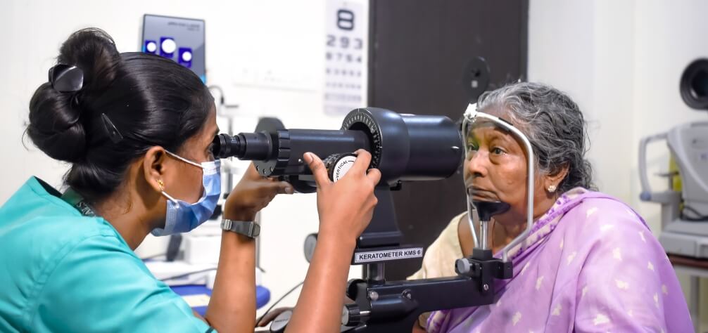 cornea eye test procedure