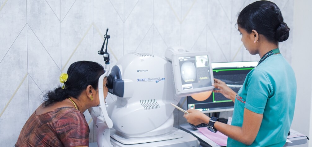 glaucoma screening eye clinic